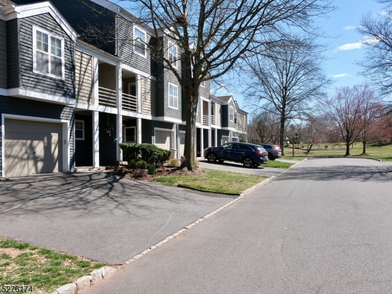 a street view along with residential houses