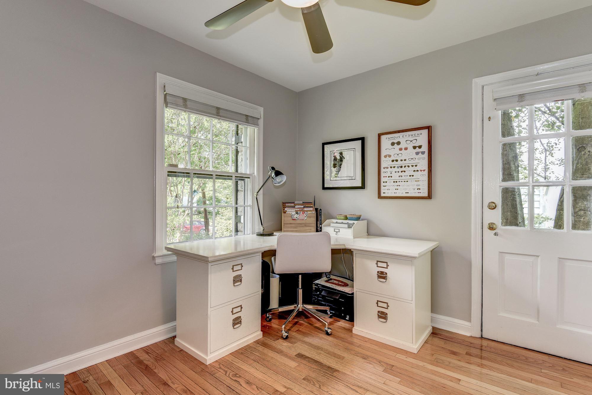 5704 Overlea Road Bethesda, MD 20816 - Photo 12 of 29 Office or 4th Bedroom - with Attached Powder Room