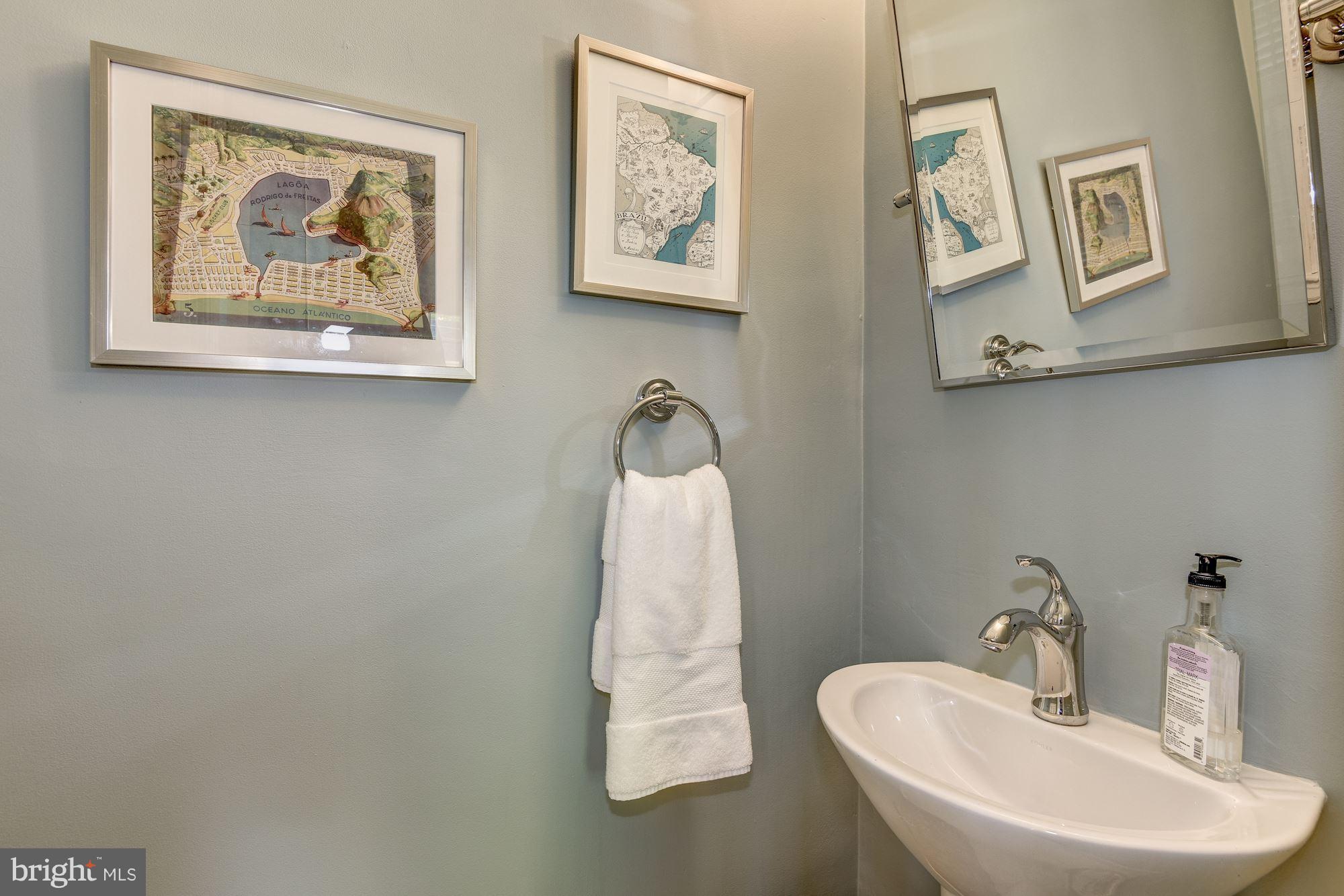 5704 Overlea Road Bethesda, MD 20816 - Photo 13 of 29 Powder Room off of Office/4th BR