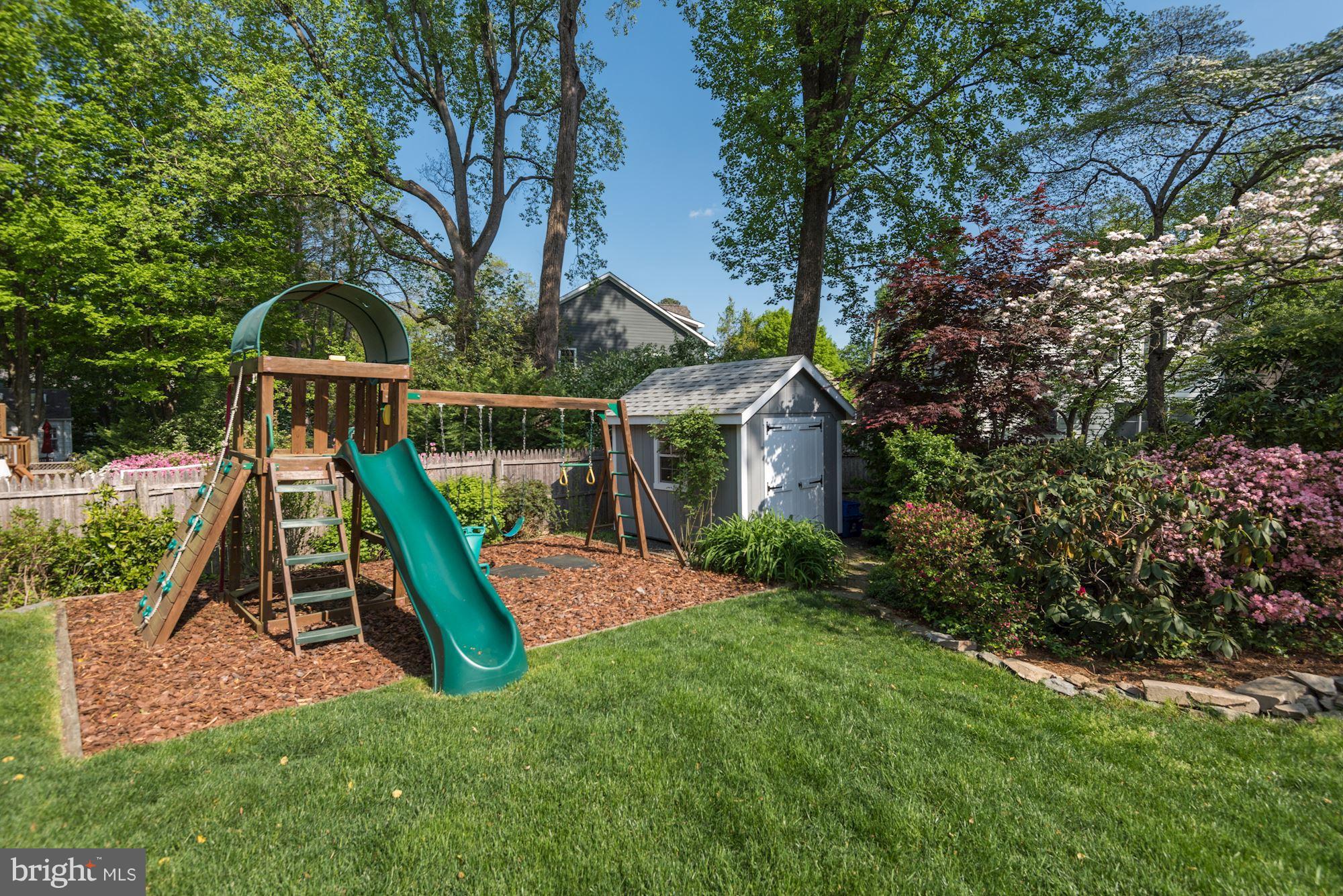 5704 Overlea Road Bethesda, MD 20816 - Photo 27 of 29 Playset and Shed