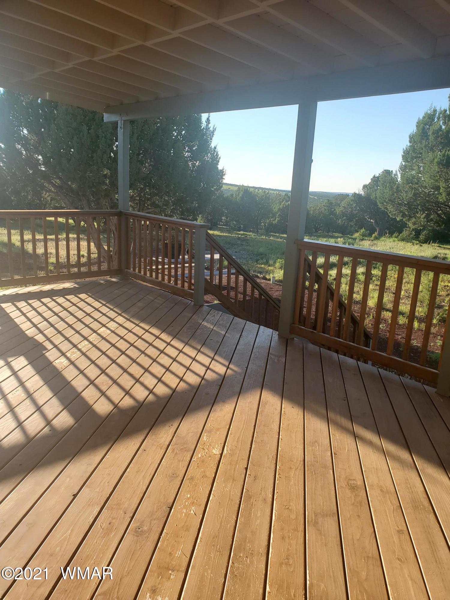 11 County Road Concho, AZ 85924 - Photo 5 of 35 a view of wooden balcony with a floor