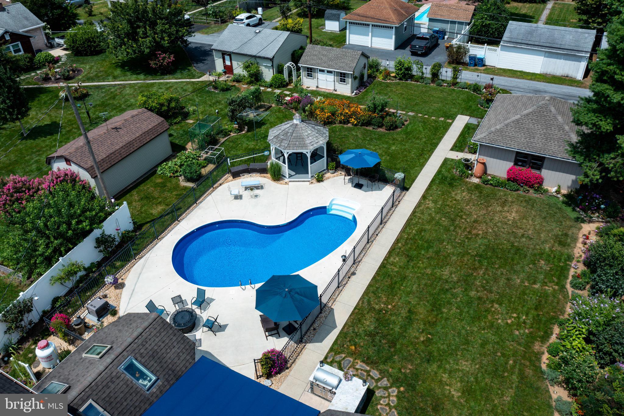 3 Runyon Road Hummelstown, PA 17036 - Photo 60 of 62 Aerial - Large Side Yard