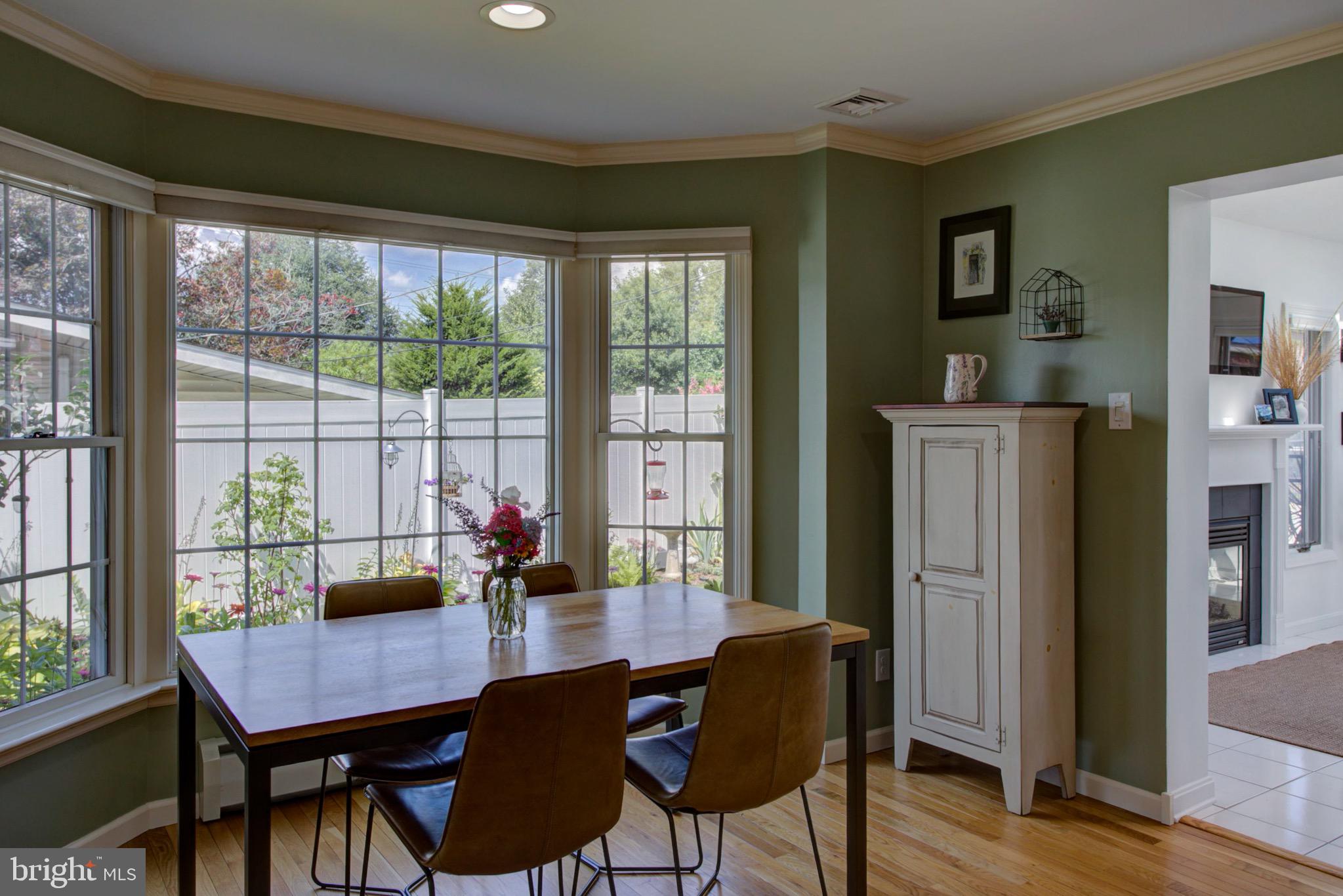 3 Runyon Road Hummelstown, PA 17036 - Photo 10 of 62 Kitchen Dining Area With View Of Gardens