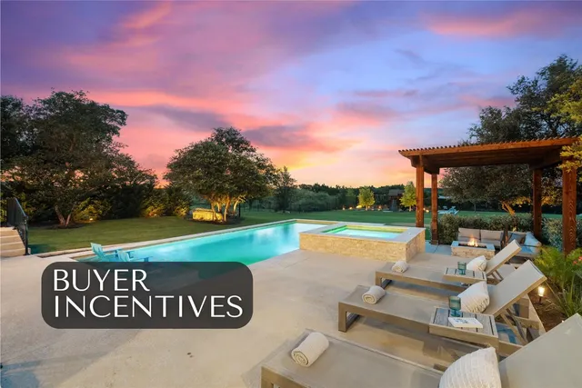 a view of a street with sitting area