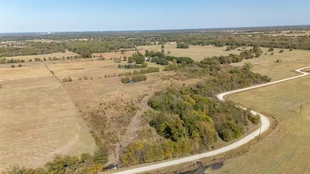 an aerial view of a beach