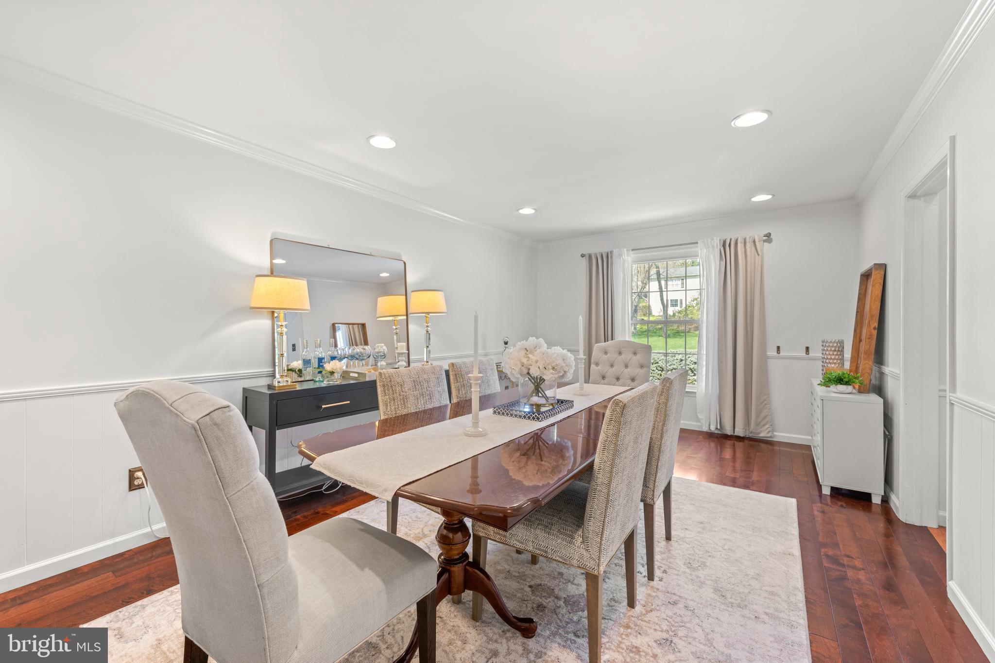174 Coldstream Drive Berwyn, PA 19312 - Photo 14 of 40 a view of a dining room with furniture and wooden floor