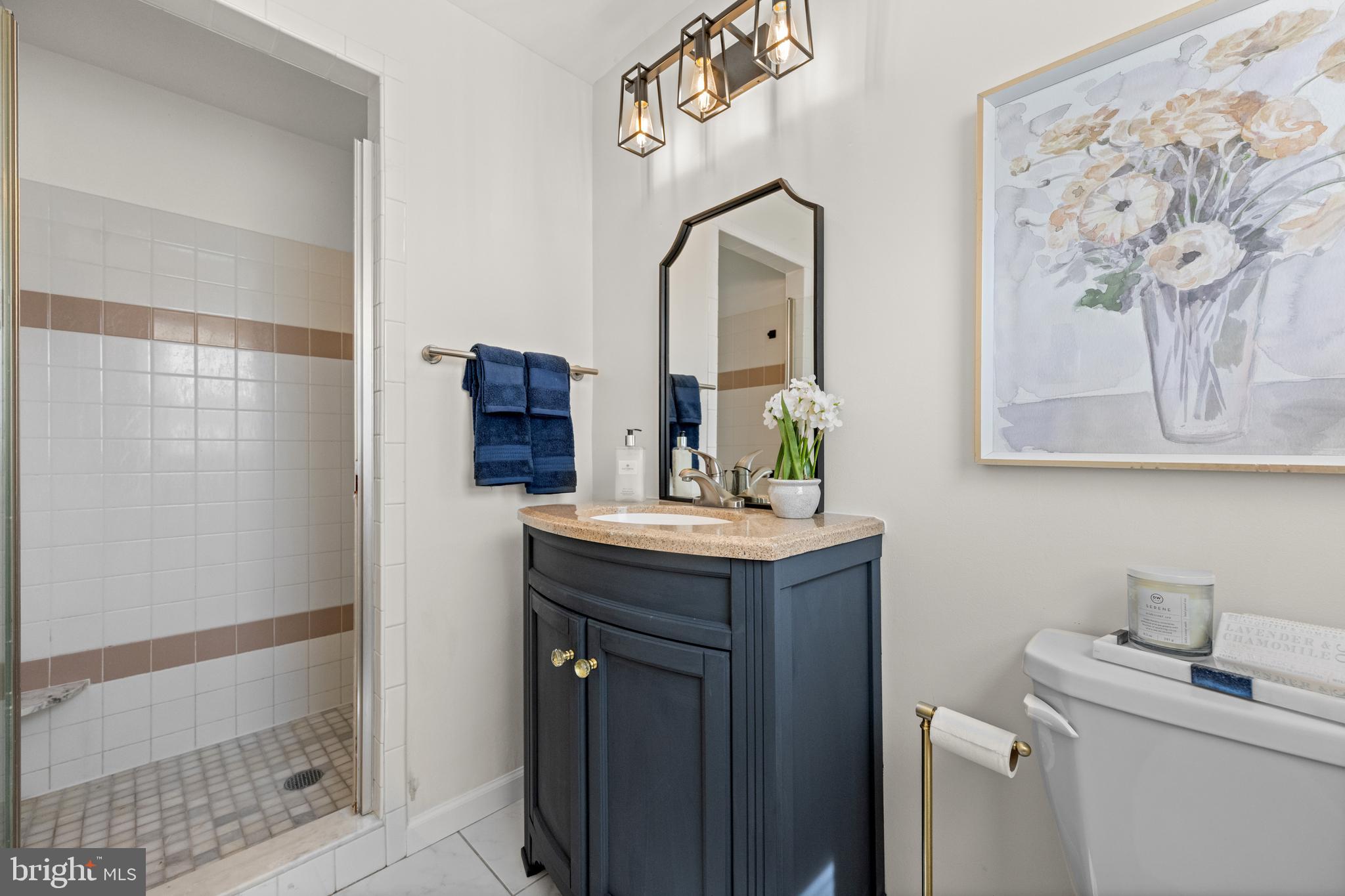 174 Coldstream Drive Berwyn, PA 19312 - Photo 23 of 40 a bathroom with a sink and a mirror