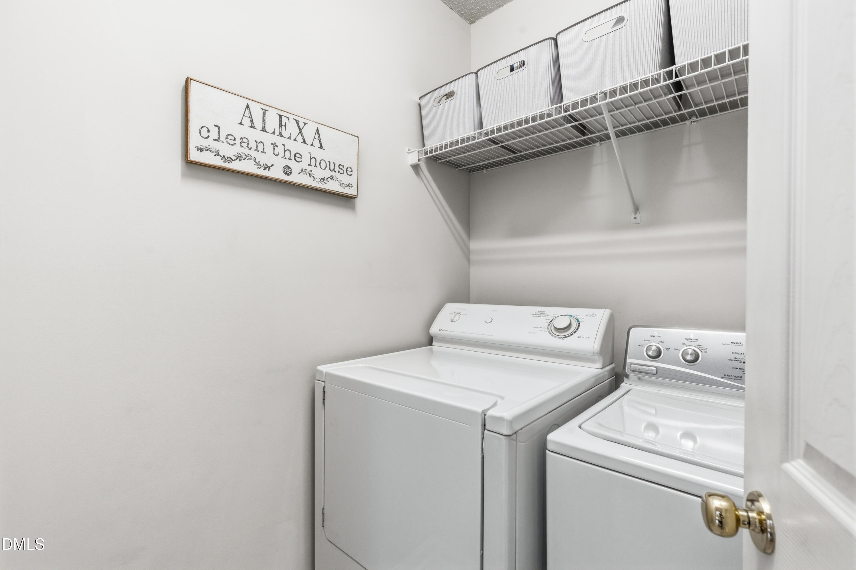 1211 Waterford Green Drive Apex, NC 27502 - Photo 42 of 53 a utility room with dryer and washer