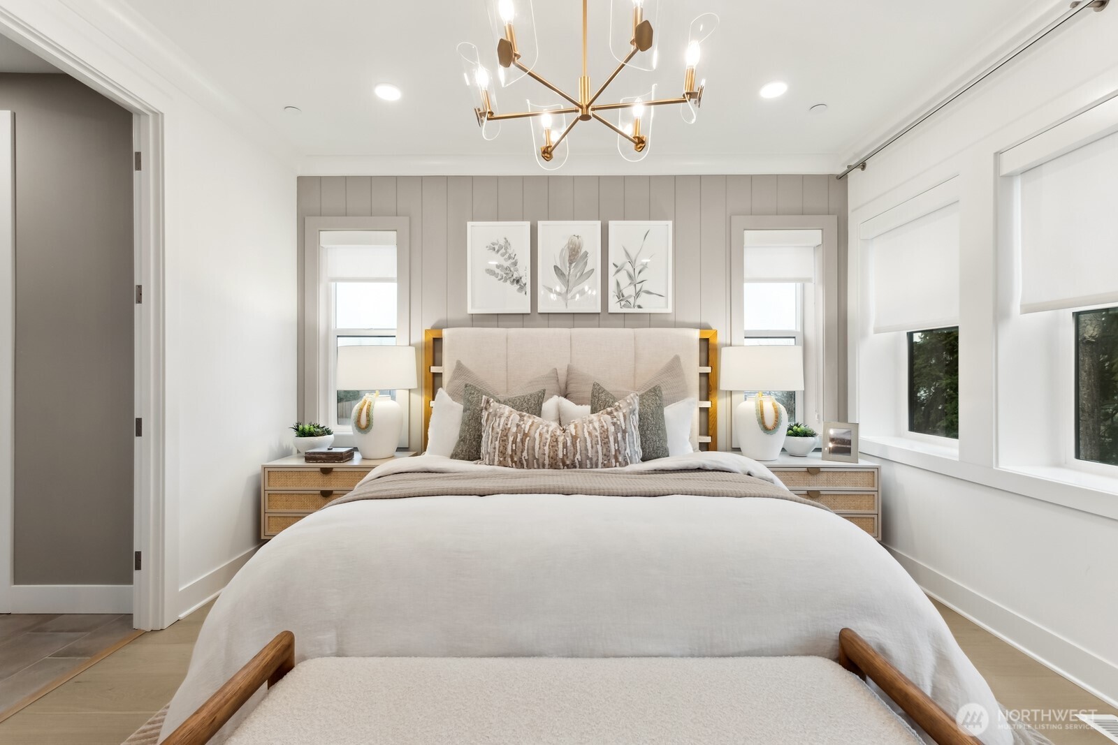 18913 99th Place Northeast, Unit A Bothell, WA 98011 - Photo 16 of 28 a bedroom with bed and window