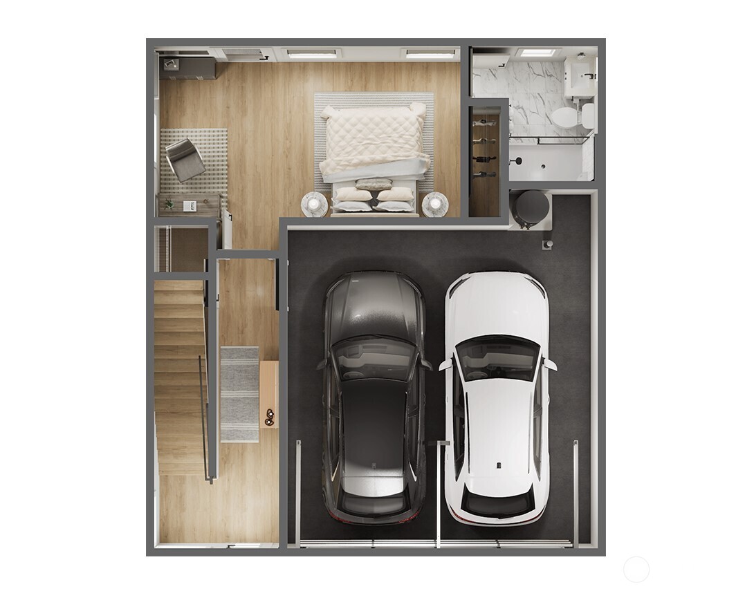 18913 99th Place Northeast, Unit A Bothell, WA 98011 - Photo 26 of 28 a bathroom with a sink and mirror