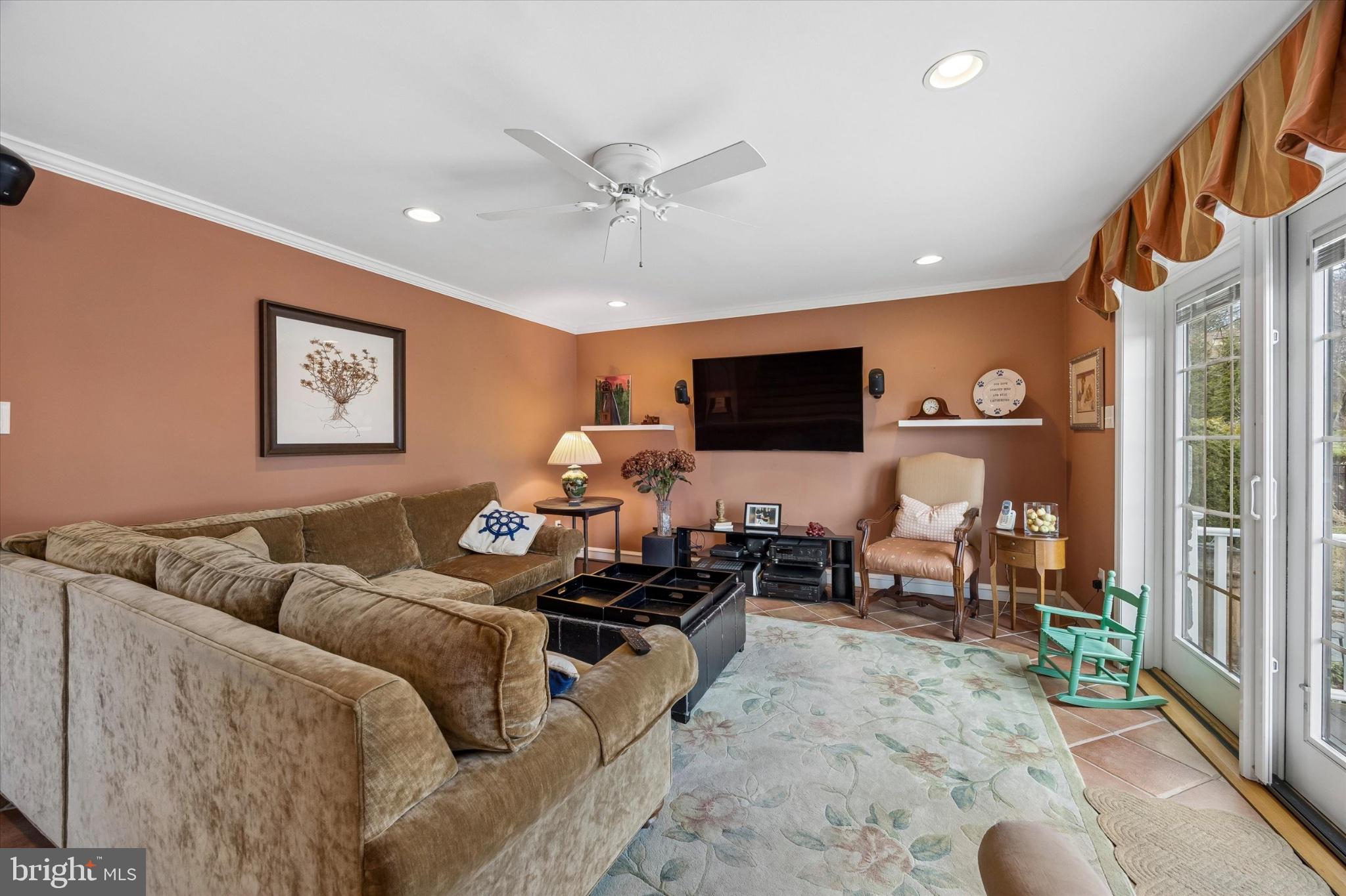 239 Brydon Road Wynnewood, PA 19096 - Photo 12 of 35 Cozy living space with warm tones.