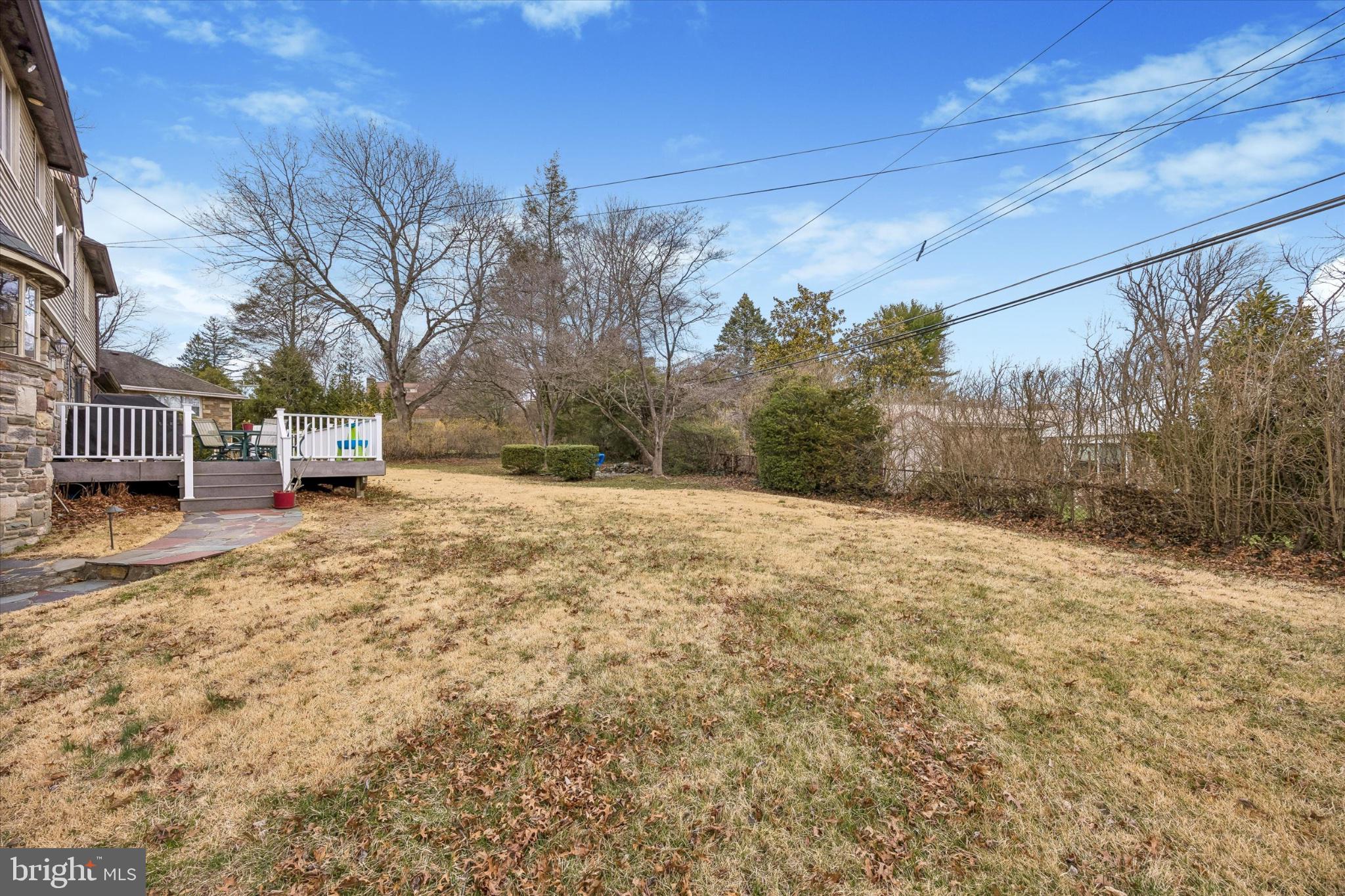 239 Brydon Road Wynnewood, PA 19096 - Photo 34 of 35 Spacious yard with serene surroundings.