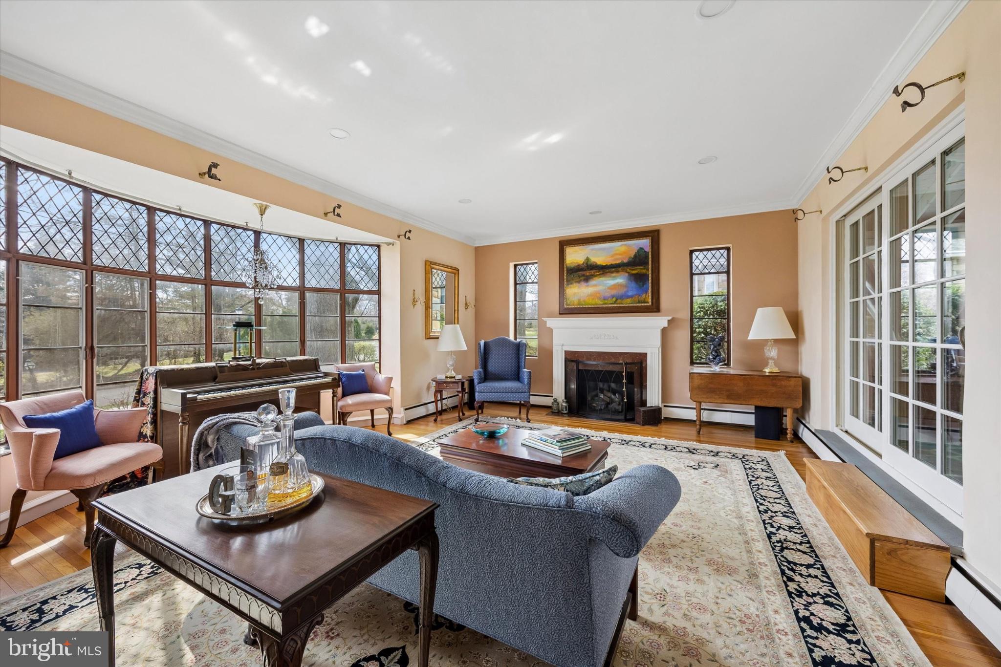 239 Brydon Road Wynnewood, PA 19096 - Photo 4 of 35 Bright and inviting living space.