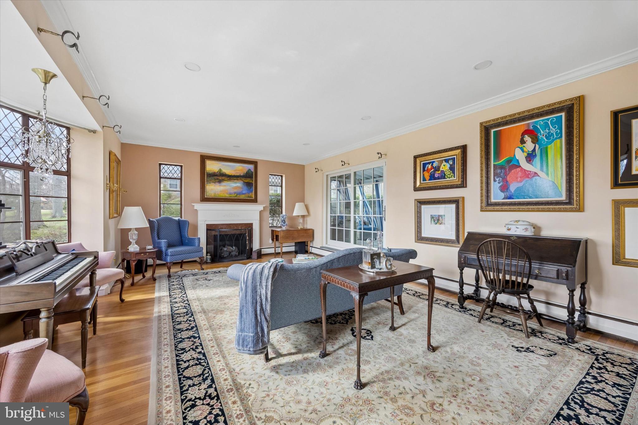 239 Brydon Road Wynnewood, PA 19096 - Photo 5 of 35 Elegant living space with artistic flair.