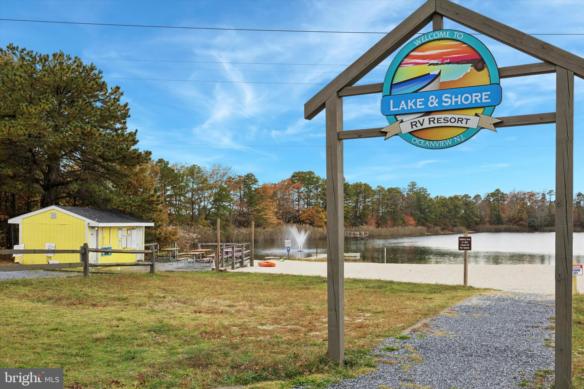 515 Corsons Tavern Road, Unit E 42 Ocean View, NJ 08230 - Photo 20 of 25 a view of swimming pool with a yard