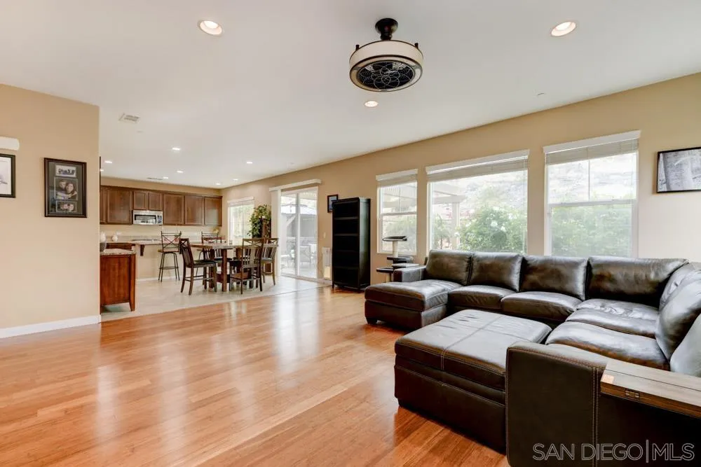 1145 Los Senderos Drive Santee, CA 92071 - Photo 4 of 30 a living room with furniture and a large window