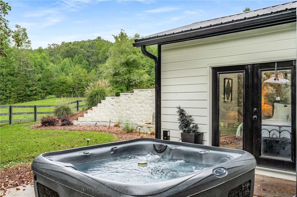 8393 Boardtown Road Ellijay, GA 30540 - Photo 36 of 54 a view of fountain with a yard