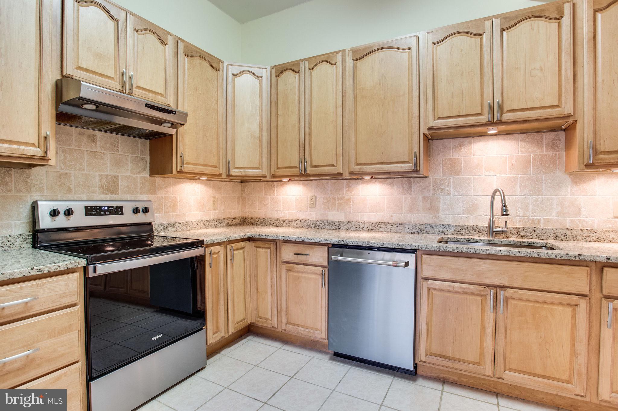 11556 Rolling Green Court, Unit 101 Reston, VA 20191 - Photo 11 of 30 Kitchen with new dish washer and countertop