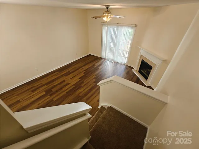 a view of kitchen and microwave