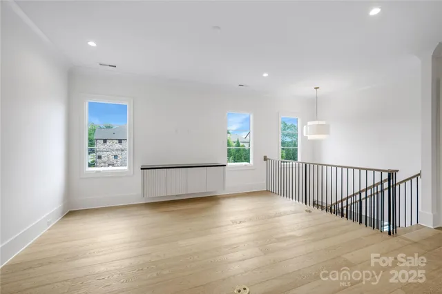 a view of livingroom with hardwood floor
