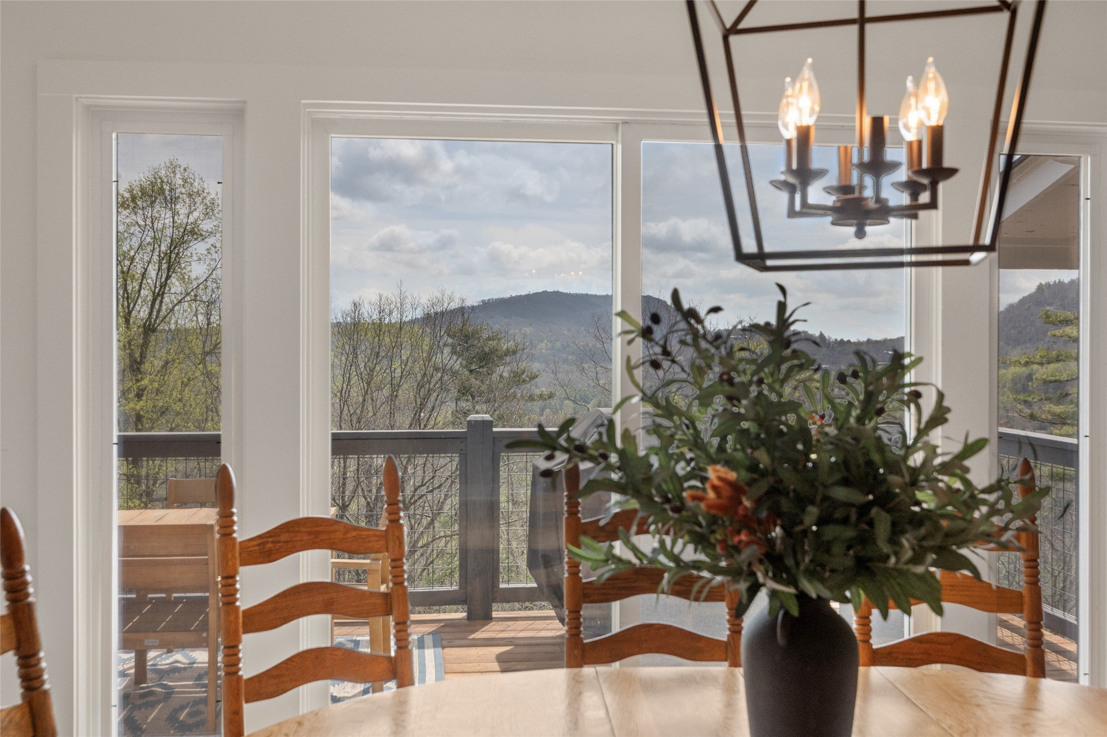 814 Dog Mountain Road Highlands, NC 28741 - Photo 17 of 63 View from Dining Area