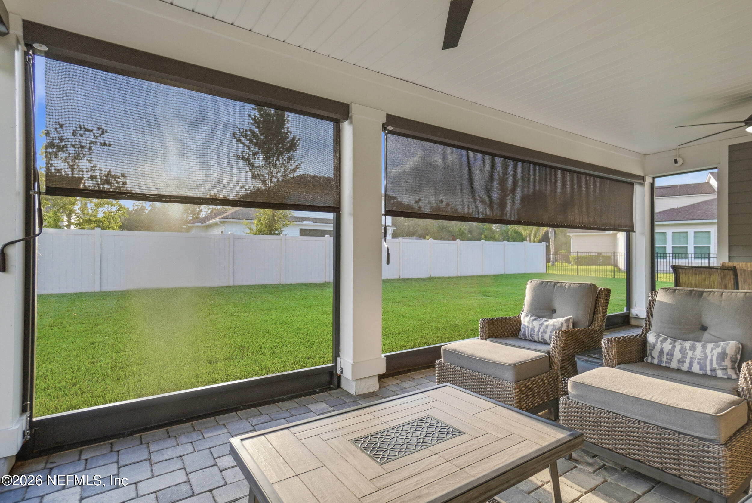 34 Red Rock Lane St. Johns, FL 32259 - Photo 50 of 71 a living room with furniture and a garden