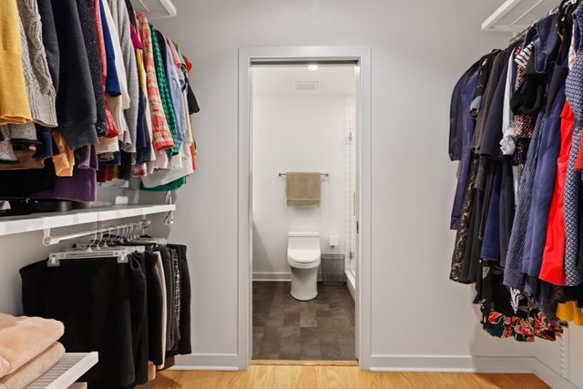 222 South Racine Avenue, Unit 207 Chicago, IL 60607 - Photo 17 of 27 a view of a walk in closet