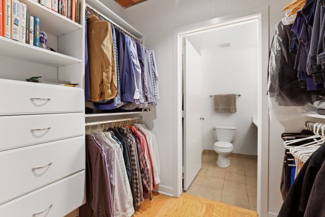 222 South Racine Avenue, Unit 207 Chicago, IL 60607 - Photo 24 of 27 a view of a walk in closet