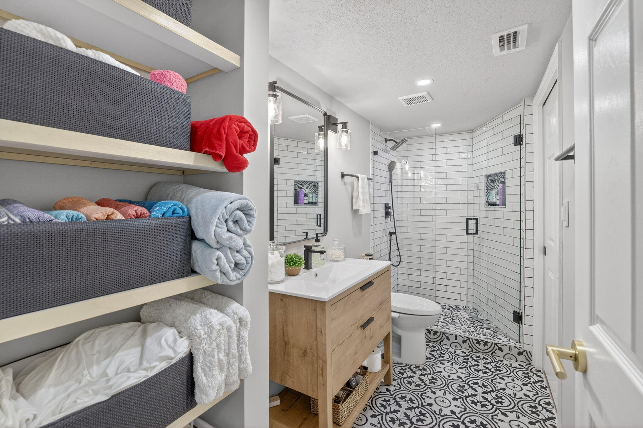 237 City View Drive, Unit 237 Fort Lauderdale, FL 33311 - Photo 56 of 81 a bathroom with a sink vanity mirror and toilet