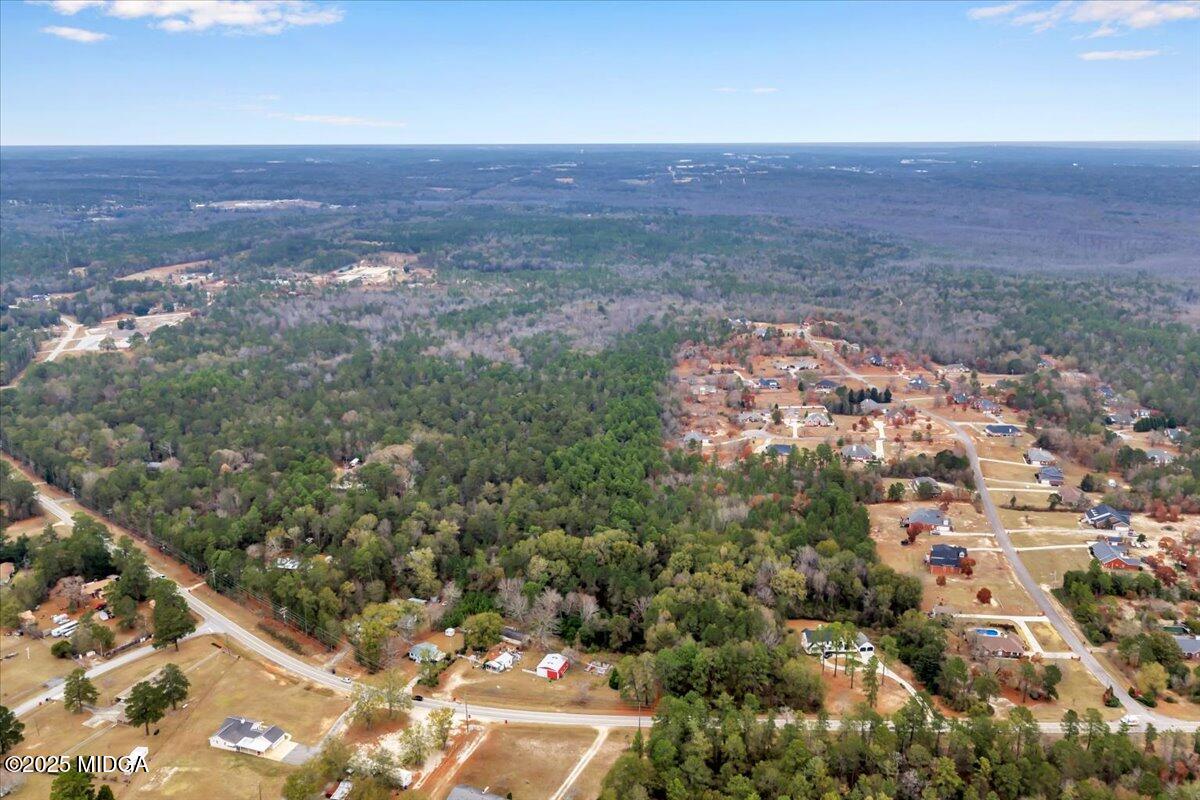 5397 Mt Pleasant Church Road, Unit PARCEL 1 Macon, GA 31216 - Photo 7 of 11 an aerial view of house with yard
