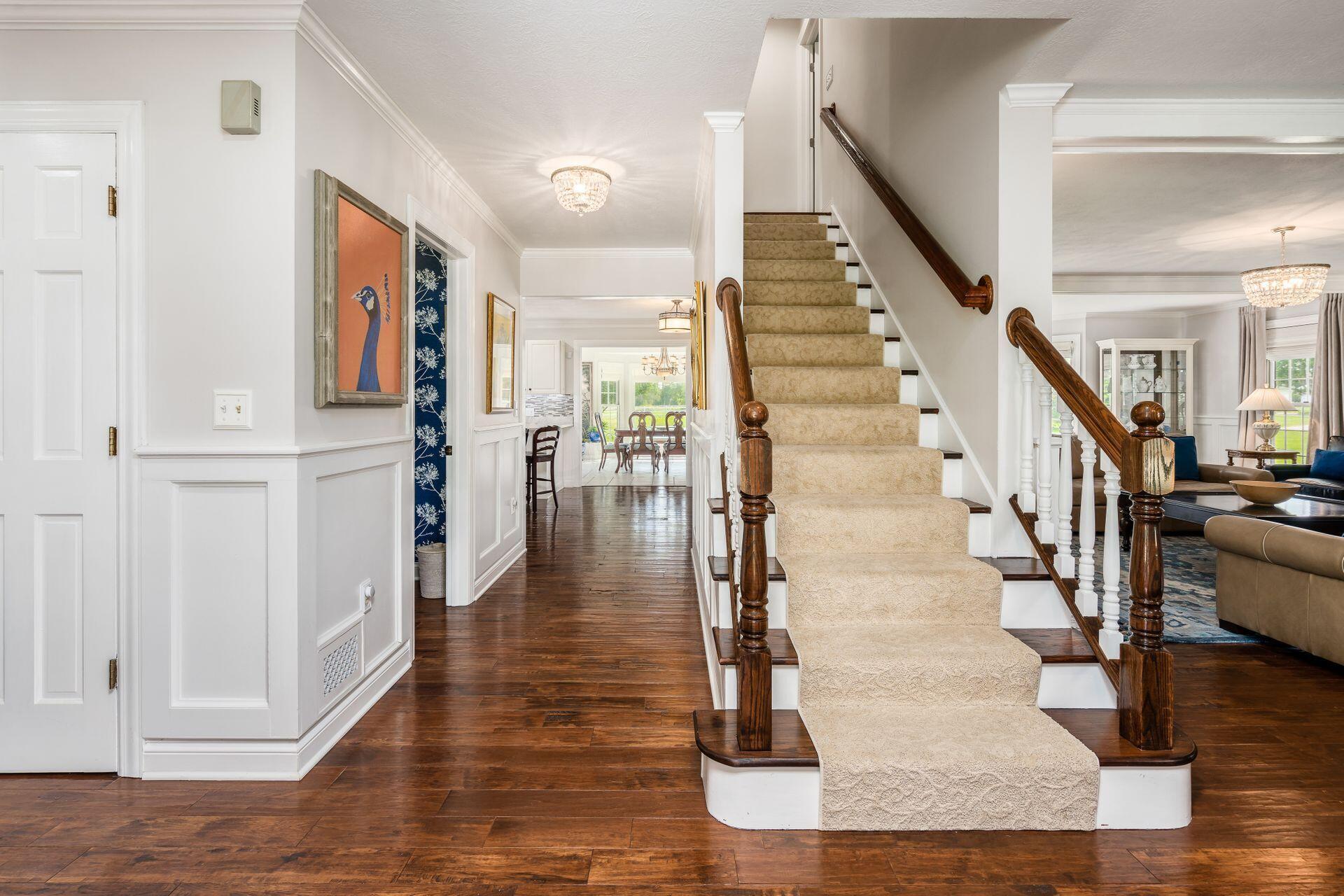 7555 Cook Road Powell, OH 43065 - Photo 6 of 65 Hickory Hardwood Floors throughout most of the main level