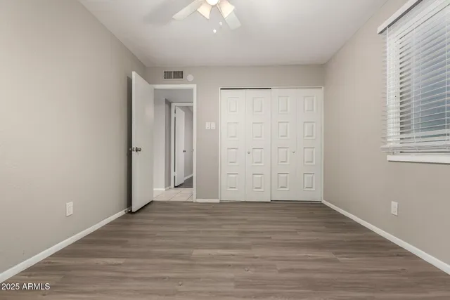 wooden floor in an empty room