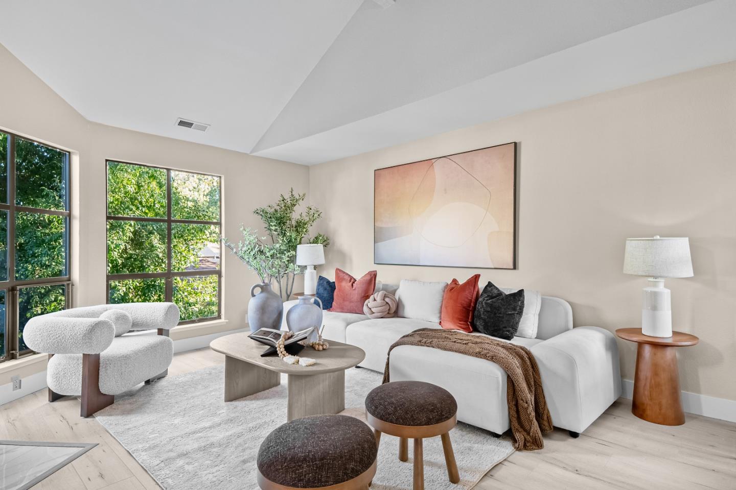 966 Silicon Drive San Jose, CA 95126 - Photo 2 of 31 a bedroom with furniture and a large window