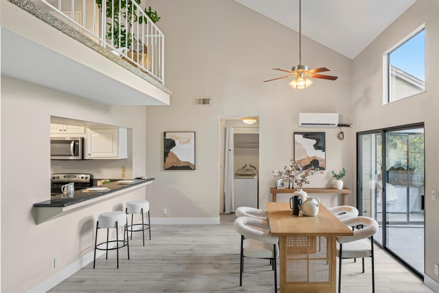 966 Silicon Drive San Jose, CA 95126 - Photo 7 of 31 a view of a dining room with furniture a chandelier and wooden floor