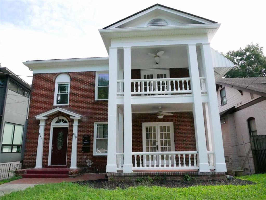 825 North Avenue Northeast, Unit B Atlanta, GA 30306 - Photo 1 of 16 front view of a house with a yard