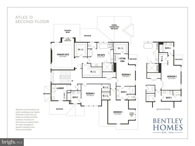 a view of an empty room with wooden floor and windows