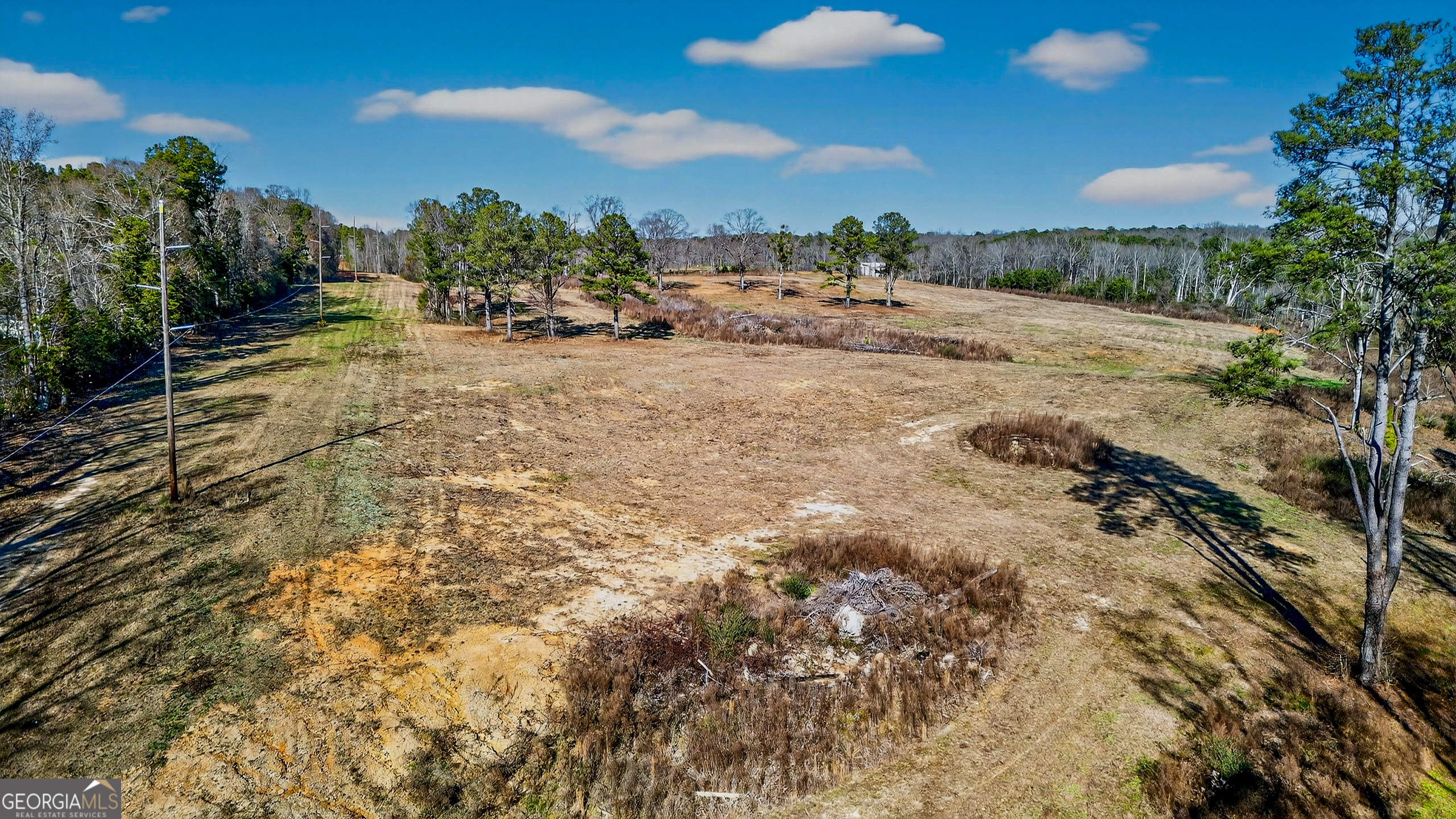 0 Glass Bridge Road LaGrange, GA 30240 - Photo 13 of 32 a view of a dry yard with trees