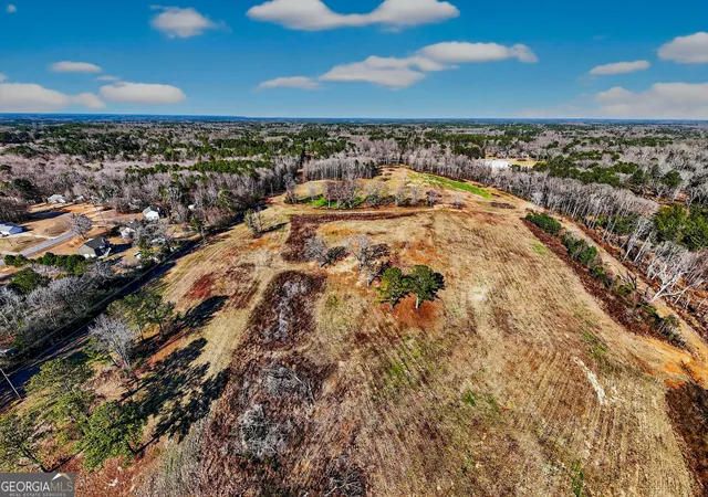 a view of a backyard of a house