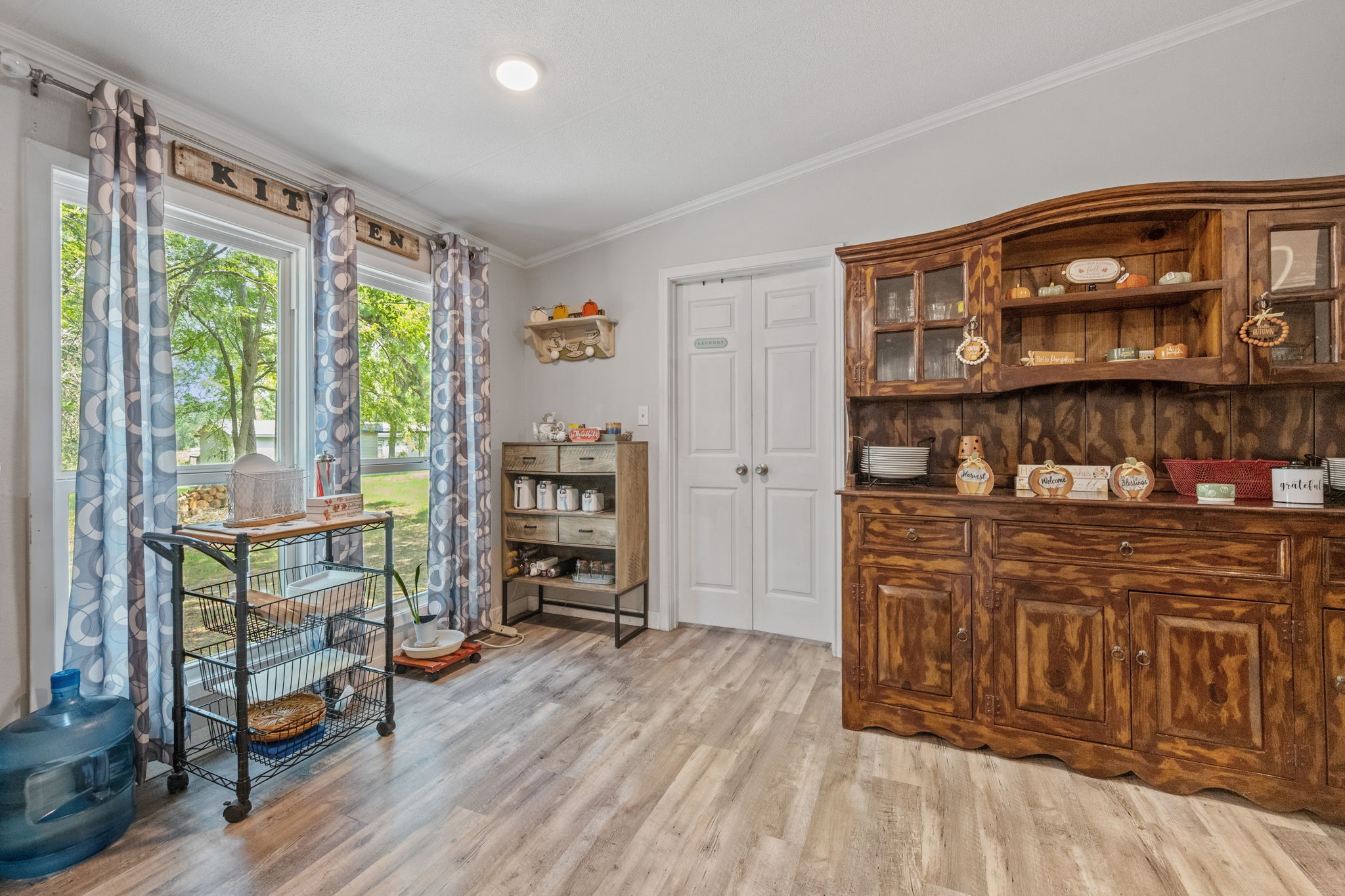 161 W Creek Trinity, TX 75862 - Photo 10 of 22 a view of a bedroom with furniture and wooden floor