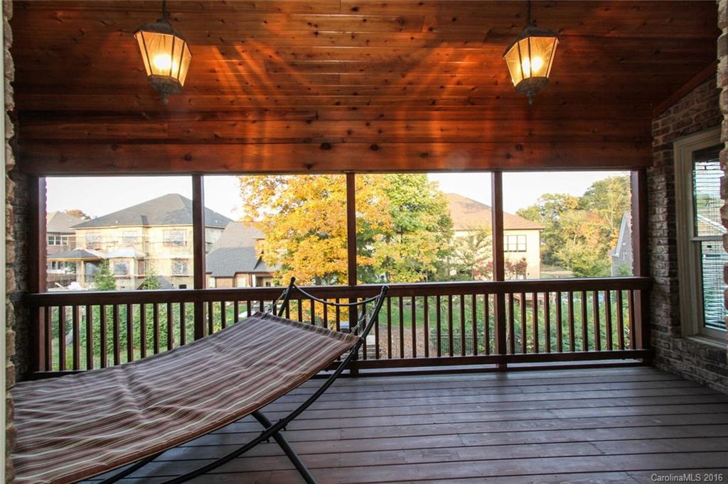 7227 Sheffingdell Drive Charlotte, NC 28226 - Photo 18 of 24 a view of a balcony with wooden floor