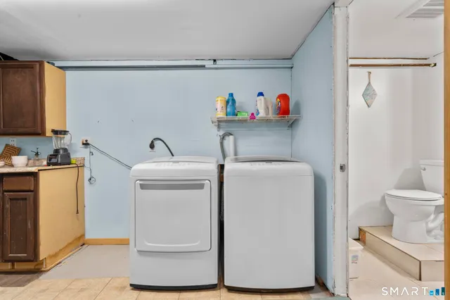 a view of storage and utility room