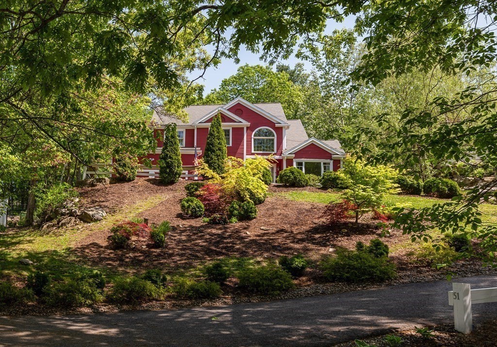 51 Davis Street Northborough, MA 01532 - Photo 33 of 35 a view of a house with a yard