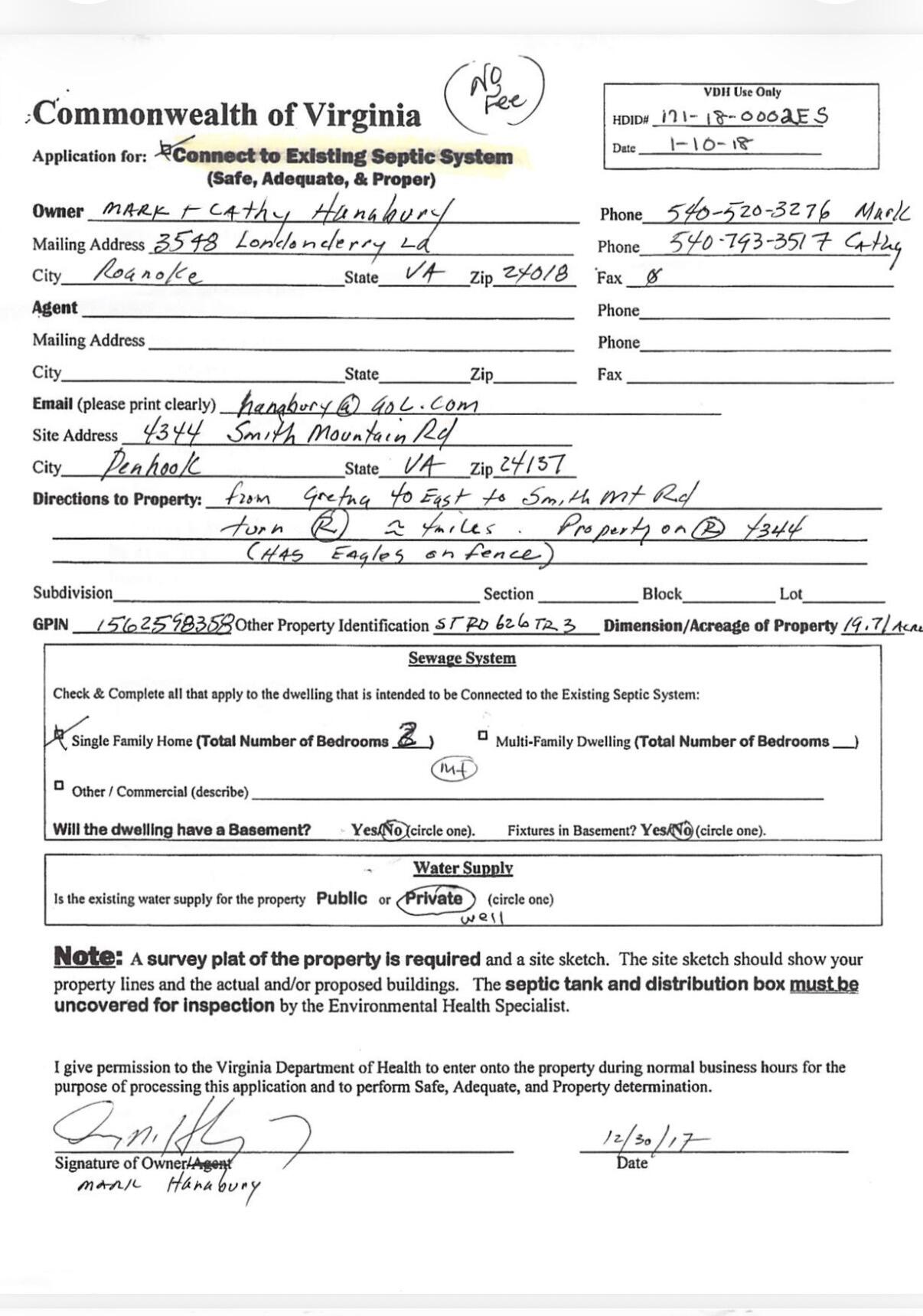4344 Smith Mountain Road Penhook, VA 24137 - Photo 101 of 105 Well septic