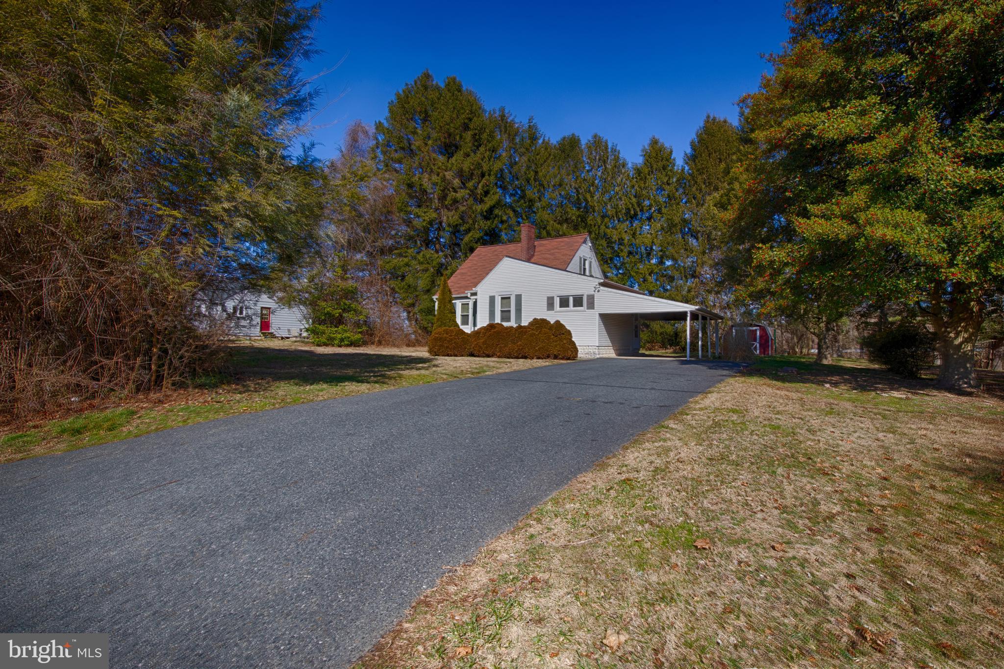 2833 Scarff Road Fallston, MD 21047 - Photo 2 of 24 Long drive & attached car port