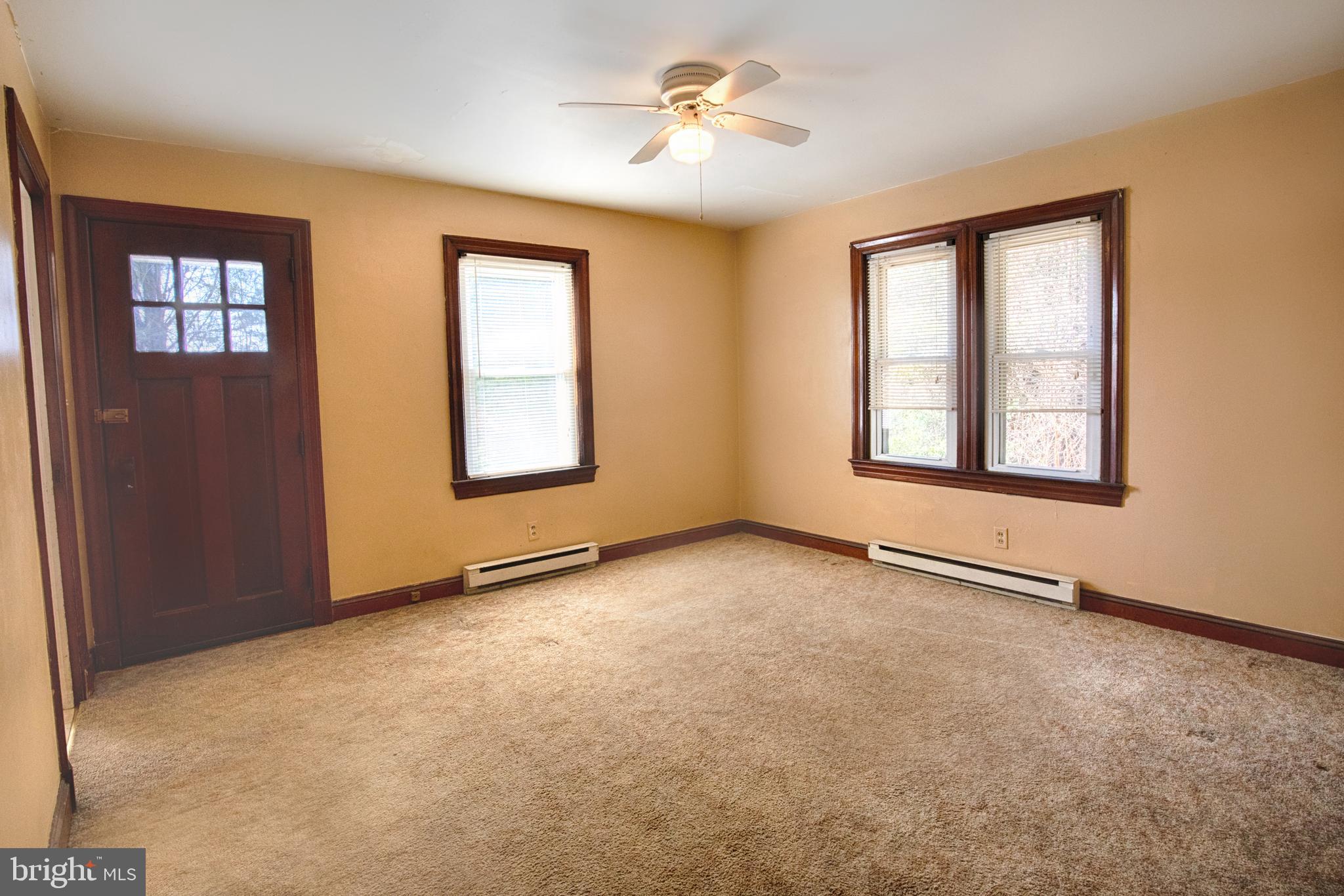 2833 Scarff Road Fallston, MD 21047 - Photo 3 of 24 Enter into living room w ceiling fan