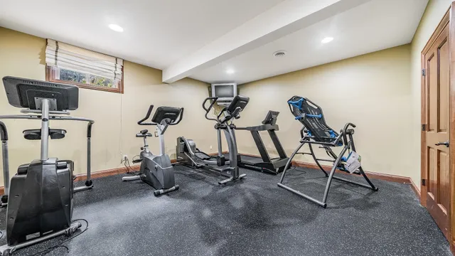 a view of swimming pool with trees