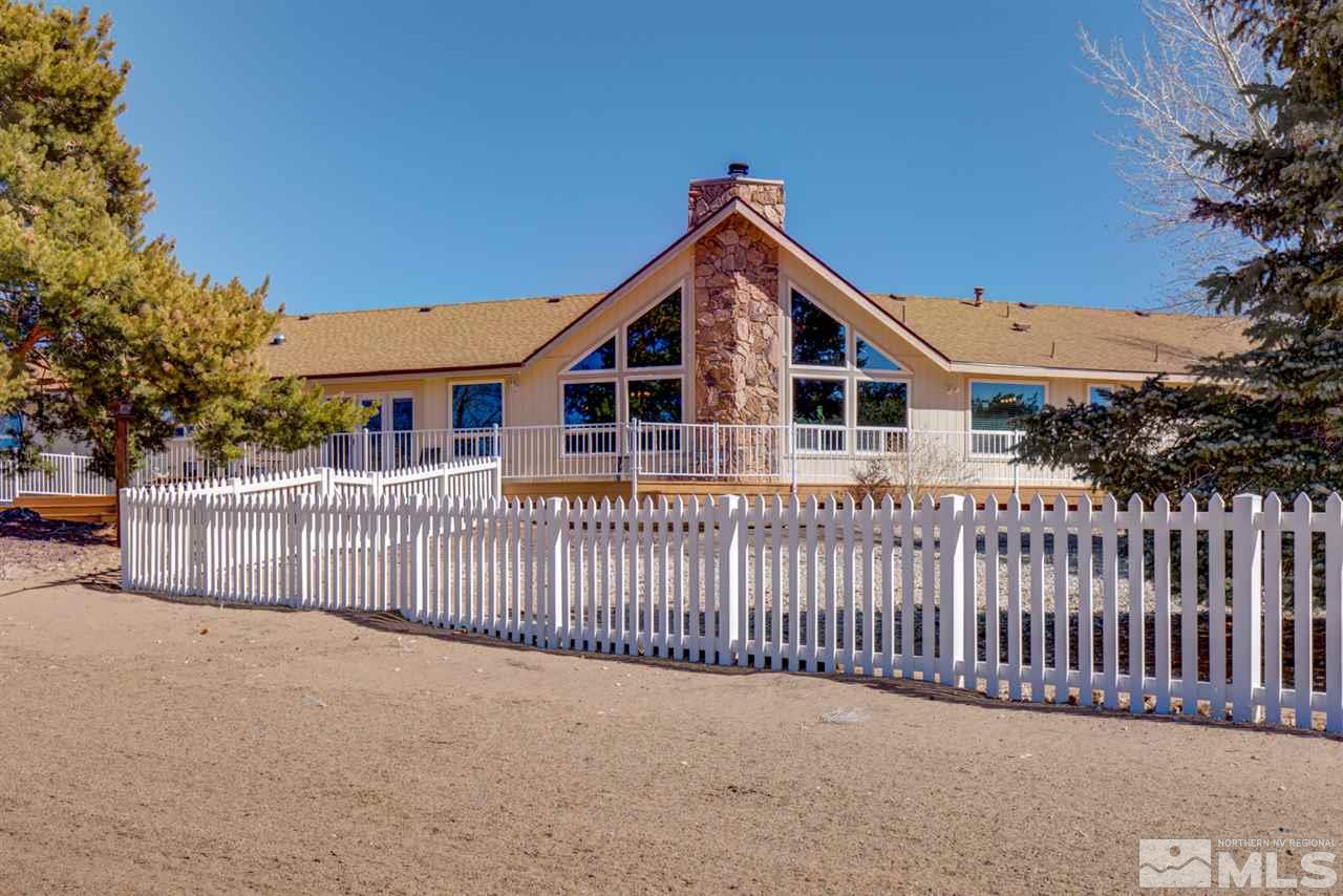 1719 Sunrise Pass Road Minden, NV 89423 - Photo 31 of 39 a view of a house with wooden fence