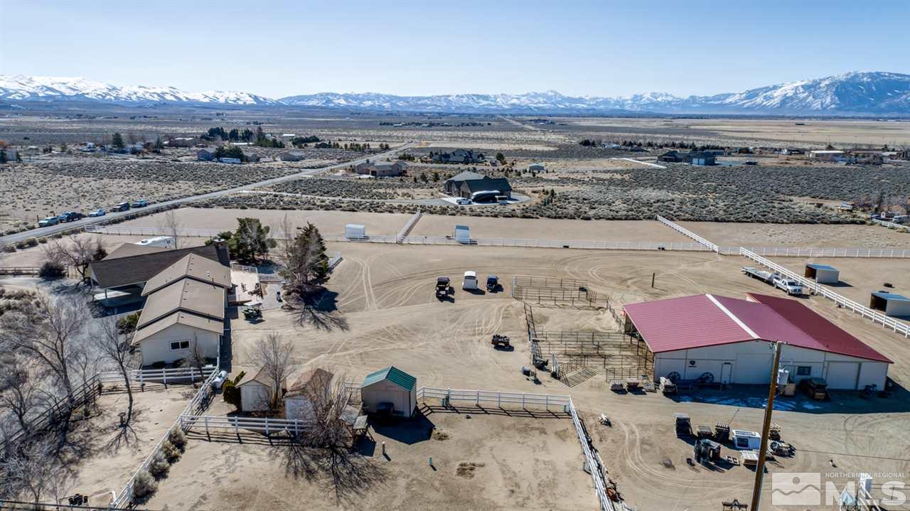 1719 Sunrise Pass Road Minden, NV 89423 - Photo 35 of 39 an aerial view of a building with outdoor space