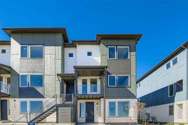 a view of a building with many windows