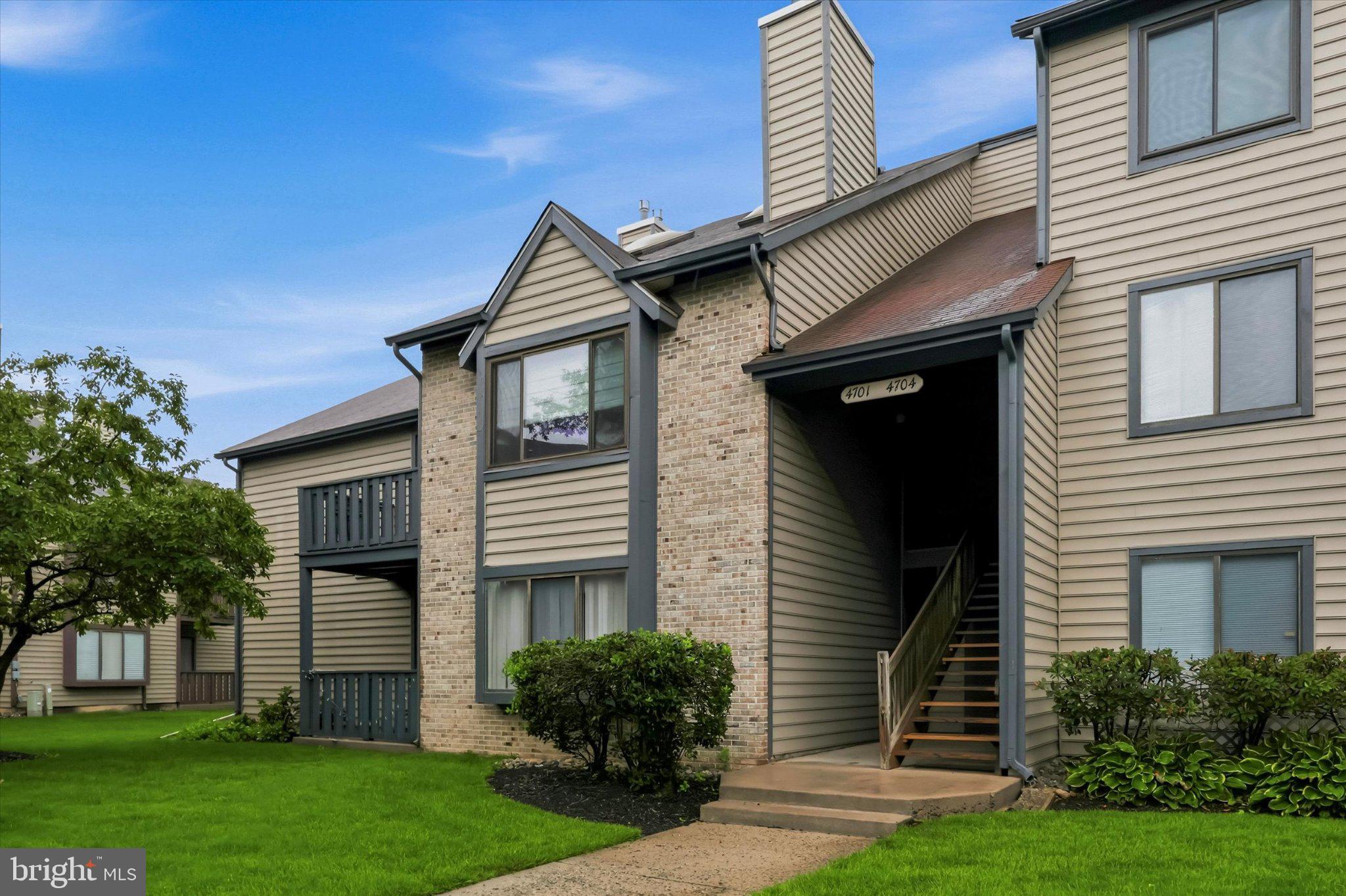 4703 B Dunbarton Road Mount Laurel, NJ 08054 - Photo 1 of 25 End of row, second floor condo with balcony.